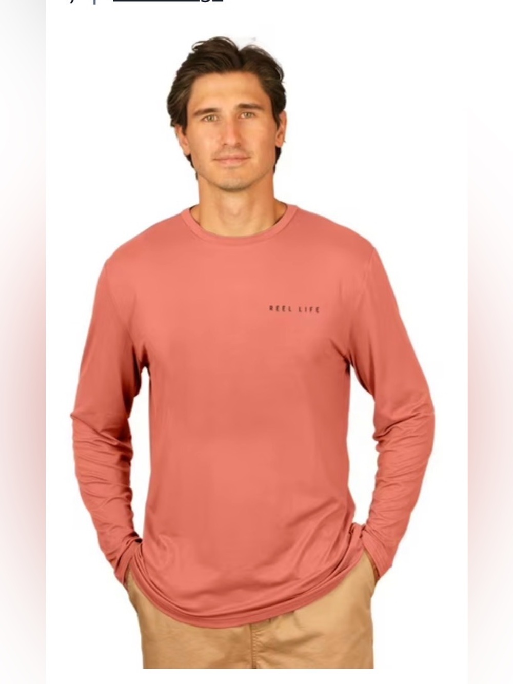 Reel Life Men's Long Sleeve UV Tee